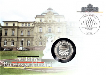 50 Jahre Bundesgerichtshof - Numisbrief Berlin 14.09.2000