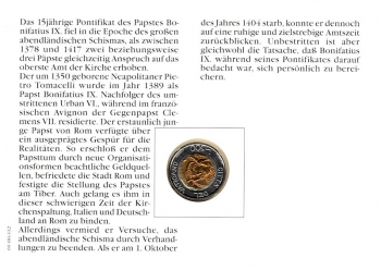 Bonifacio IX 1350 - 1404 - Vaticano 24.03.1998