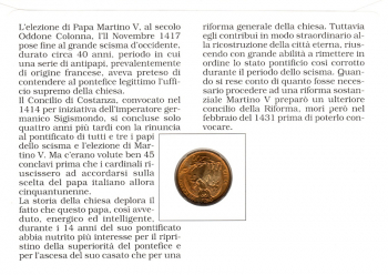 Martino V 1368 - 1431 - Vaticano 24.03.1998