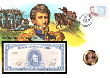 Maxi Brief - Staat Chile - Bernardo O`Higgens - 10.03.1994