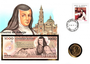 Maxi Brief - Staat Mexiko - Juana de Asbaje - 31.07.1997