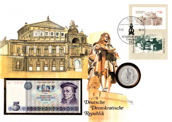 Semperoper - Maxi Brief - Deutsche Demokratische Republik - Berlin 12.02.1985 - selten