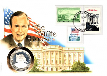 The White House - Georg Bush - Washington 07.11.1989