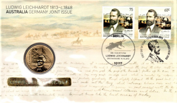 Ludwig Leichhardt 1813 bis 1848 - Australia Germany - Berlin 10.10.2013 - selten