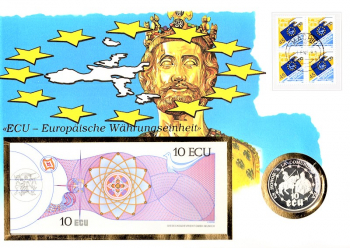 ECU - Europische Whrungseinheit - Madrid 01.01.1993