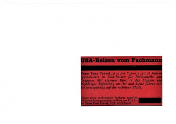 Telefonkarte Schweiz / USA - Bern 25.01.1993