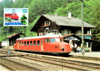 Telefonkarte Furka Bahn - Realp 22.09.1993