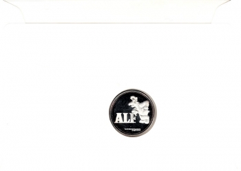 Alf Numisbrief mit Sonder Medaille - Alfdorf 25.04.1991