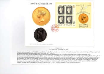 1840 - The Penny Black - 150 Jahre - Erste Briefmarke der Welt - 1990