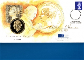 William Wyon - Gestalter der Penny Black - London 29.10.1995