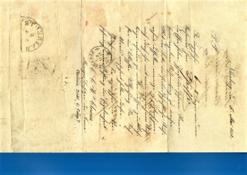 Faksimile Bayreuth Brief - Bayern Kreuzer und Sachsendreier - M�nchen 01.11.1999