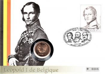 Knig Leopold I von Belgien - Brssel 25.01.1999