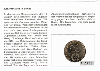 13. August 1961 - Konfrontation in Berlin - Berlin 10.11.1993 und 09.11.2014