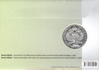 Maria Theresia von sterreich - Wien 08.10.2010 - Taler in Silber - selten