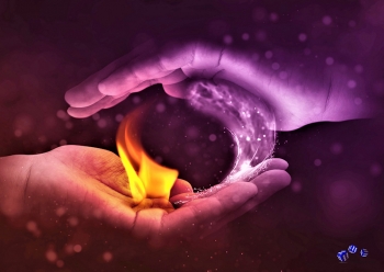 Feuer und Wasser - Sonderdruck im A3 Format