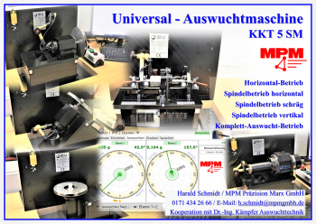 Dr. Kersten Kmpfer - Auswuchtzentrum und Maschinen